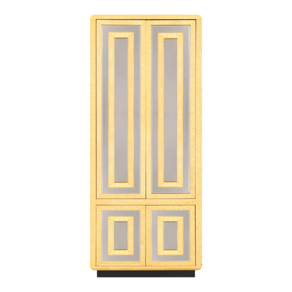 Modern Wardrobe with Geometric Design