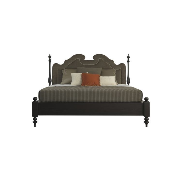 Modern wooden bed frame