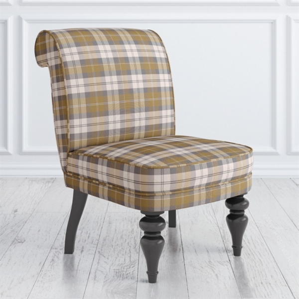Classic Plaid Accent Chair