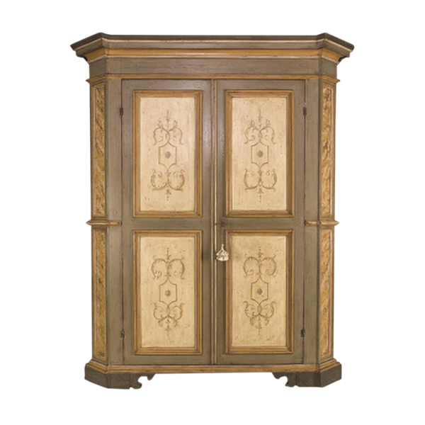 Timeless Design Armoire Carved Panel – Elegant Storage Solution