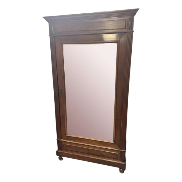 Classic Brown Wood Armoire by Daabadi Furniture wholesaler