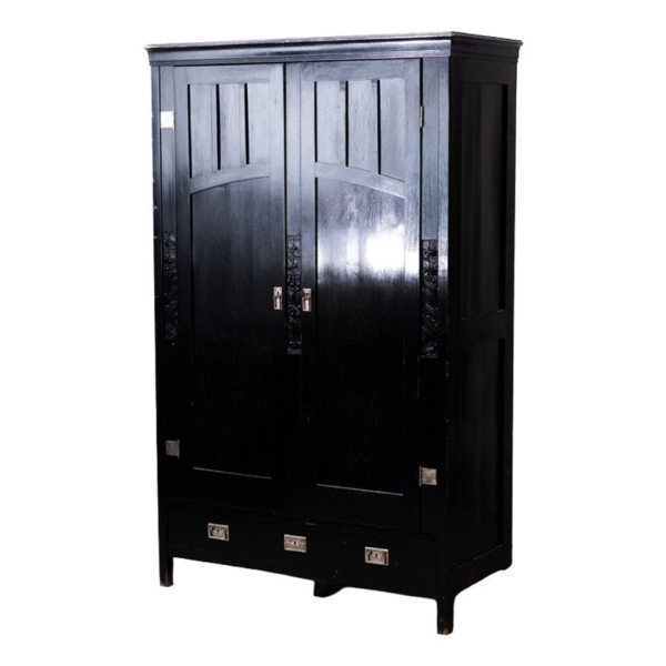 Black Wood Armoire