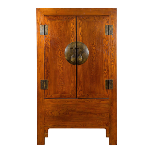 Asian style wood armoire by Daabadi Furniture supplier