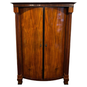 Classic brown wooden armoire