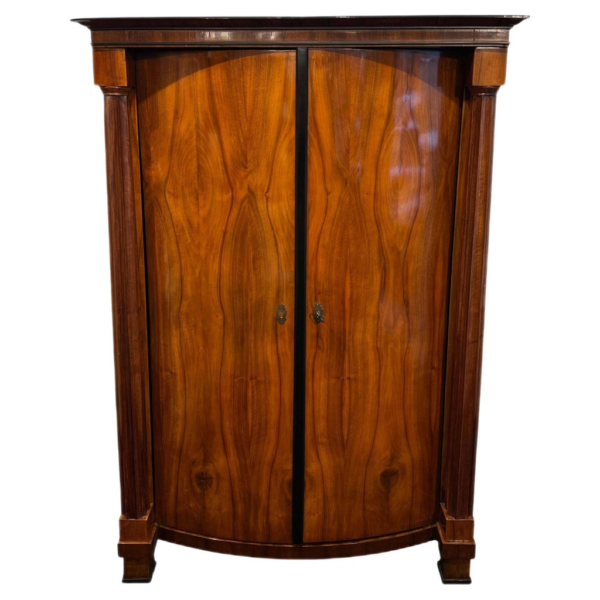 Classic brown wooden armoire