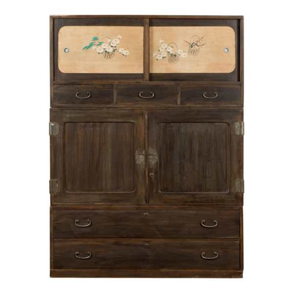 Timeless Design Brown Wood Armoire with Storage Drawers