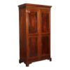 Classic wooden armoire with two doors