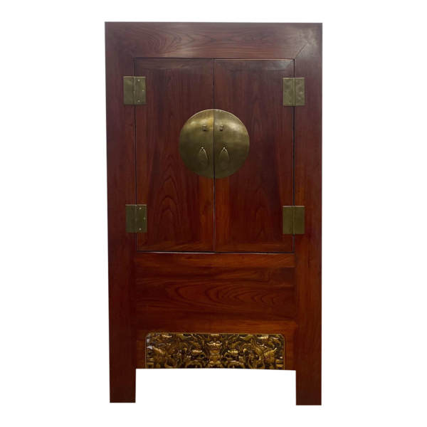 Wood Two-Door Armoire Timeless Design