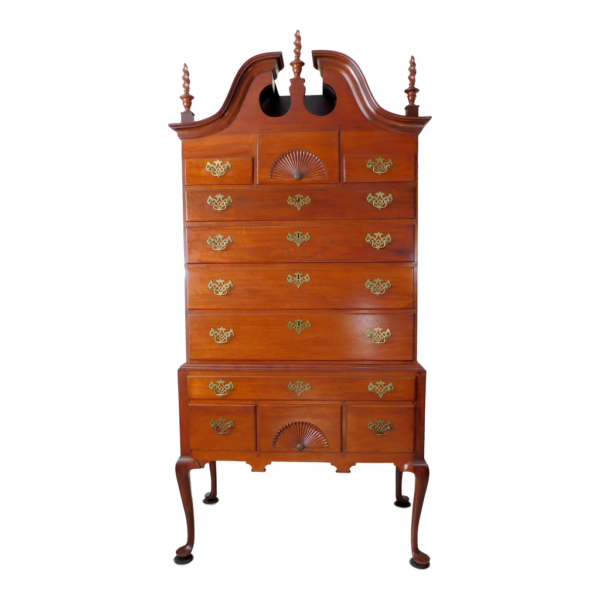 Classic Brown Wooden Armoire with Drawers