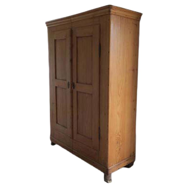 Brown Wooden Wardrobe with Spacious Storage - Daabadi Furniture Supplier