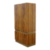 Brown Wood Wardrobe