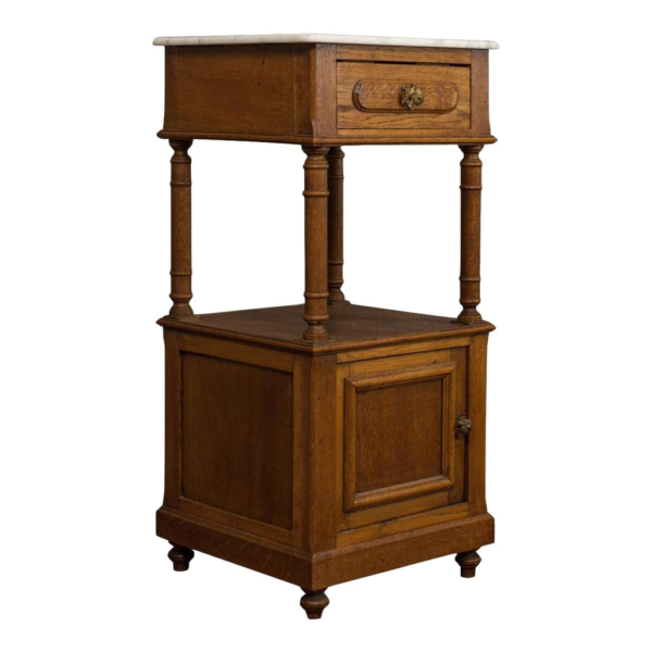 Victorian bedside table Wood Cabinet