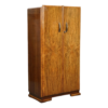Vintage wooden armoire with two doors