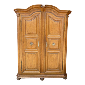 Vintage Wooden Armoire with Two Doors