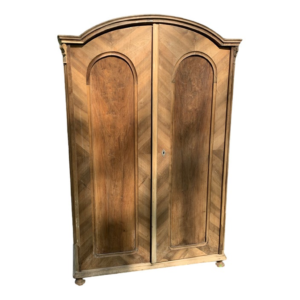 Vintage Brown Wood Wardrobe - Daabadi Furniture